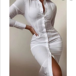 NWT Meshki Kiara shirt dress